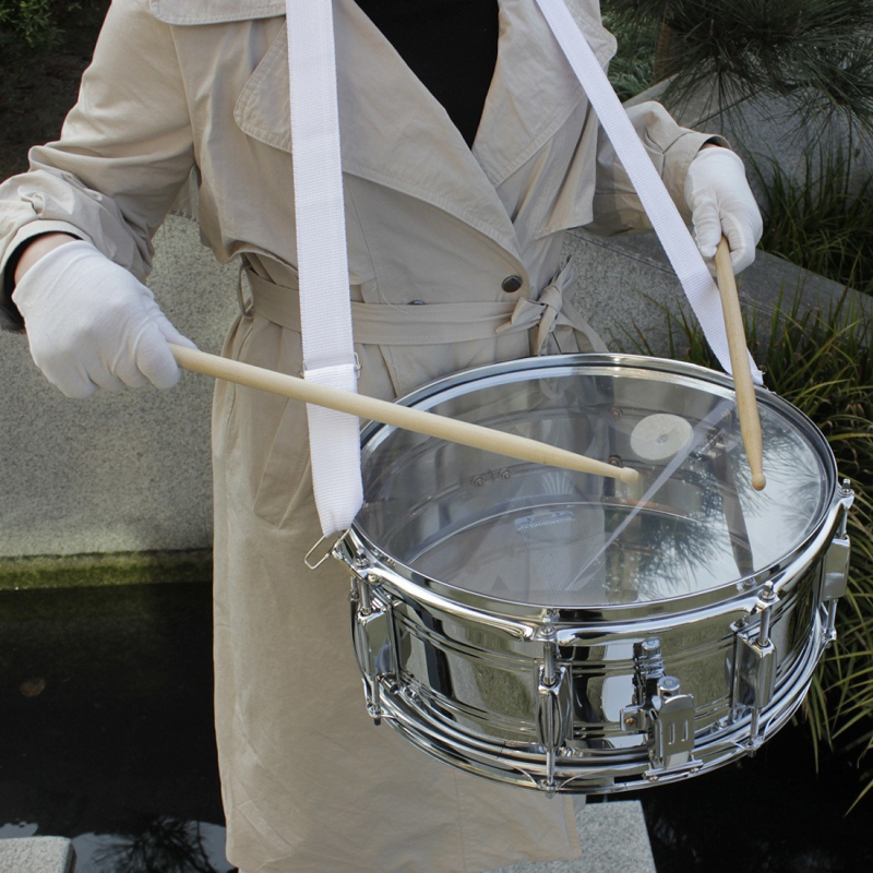 LADE L4513 sznárdob, átlátszó dobfejjel, professzionális felvonulási előadásokhoz