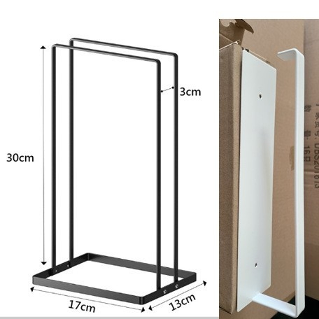 Vasból készült ruhaszárító szervező – 2-szintes asztali tároló, szerelés nélkül, japán minimalista stílus