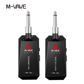 Безжична китарна система WP-3(5G) от M-VAVE – пластмасов корпус, приемник 3-то поколение