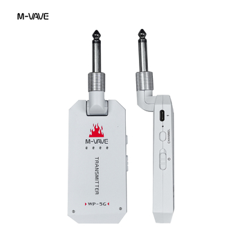 Безжична китарна система WP-3(5G) от M-VAVE – пластмасов корпус, приемник 3-то поколение