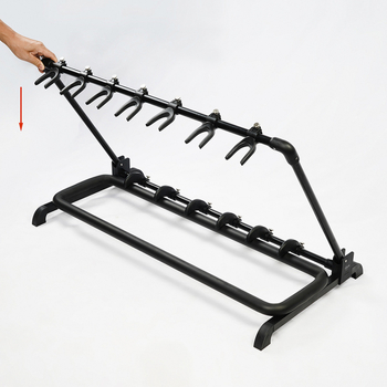 JOYO ģitāras statīvs GGS-06~11, daudzrindu vertikālais grīdas statīvs, tērauda caurule + ABS plastika