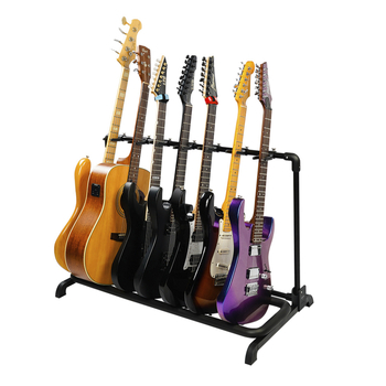 JOYO ģitāras statīvs GGS-06~11, daudzrindu vertikālais grīdas statīvs, tērauda caurule + ABS plastika