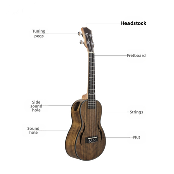 IRIN ukulele από ξύλο καρυδιάς — μοντέλα UK2360/UK2660/UK2170, κατάλληλο για αρχάριους, συσκευασία σε ταψί