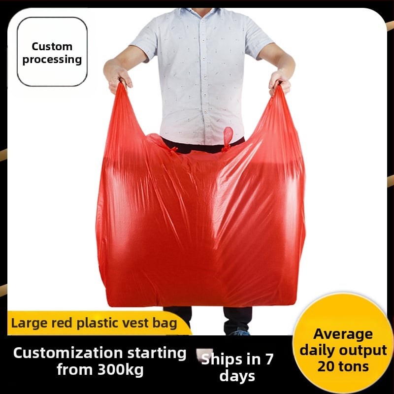 Plastikas uzglabāšanas soma mājas tekstilizēm un apģērbam — Ubag, taisnstūrveida, jauns materiāls, vispārējai iepakošanai, dienas kapacitāte 20 tonnu