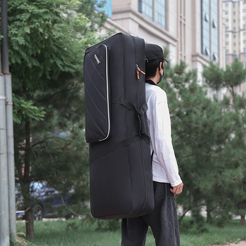 Чанта за електронна клавиатура с двойни презрамки | за 49/55/61/73/76/88 клавиши | модел J-25 | Oxford плат | марка YUEDONG