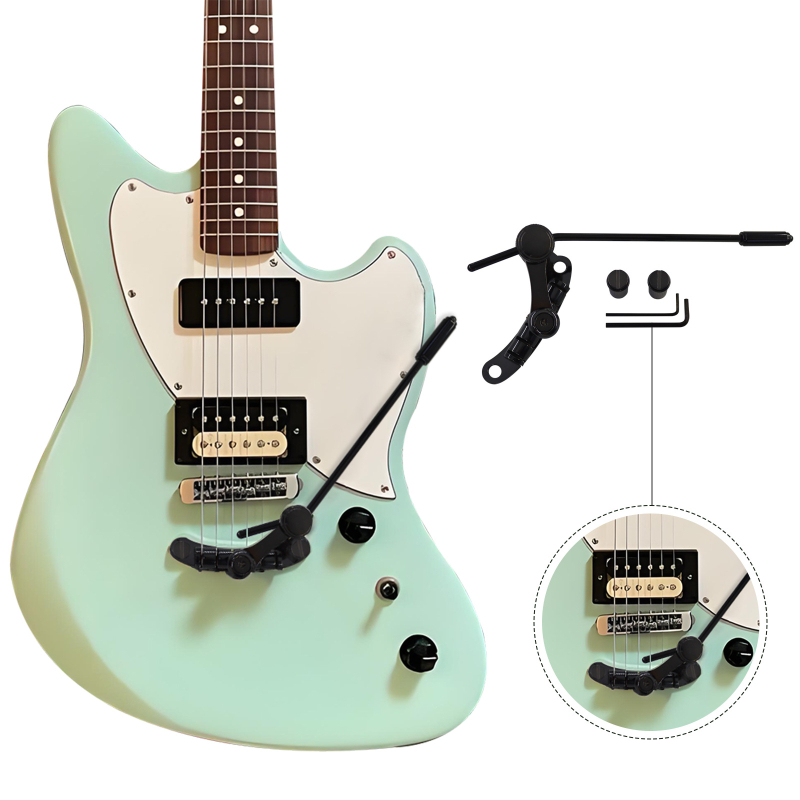 Intai elektromos gitár tremoló híd – ötvözet, modell RK01, kód RK08, DIY módosítási kiegészítő