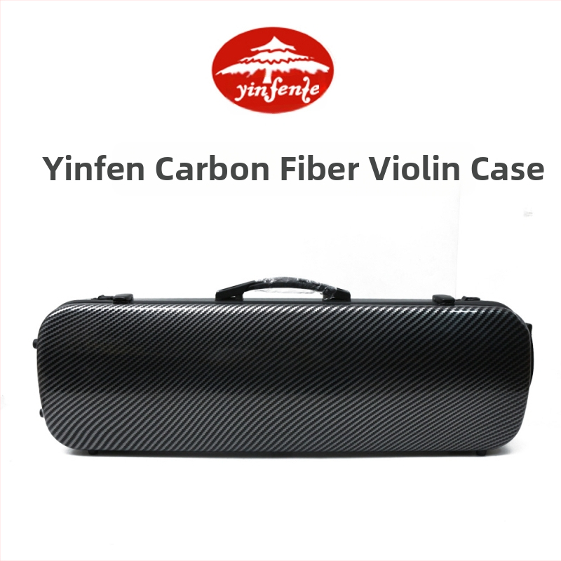 Кейс за цигулка - ултралек карбоново влакно, заключване и хигрометър, подплата от велур