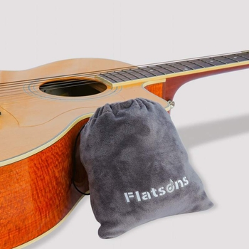 Ģitāras kāju paliktnis - piepūšams spilvens ar uzlabotu flokinga virsmu, modelis FA-80A, piemērots klasiskajām un folk akustiskajām gitarām