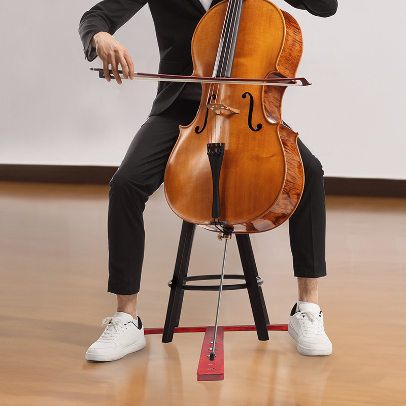 Juyifang Τ-σχήματος αντιολισθητικό χαλάκι για βιολοντσέλο, ξύλινο, μοντέλο Cello anti-slip mat, συσκευασία: κουτί από χαρτόνι, για μουσικά όργανα