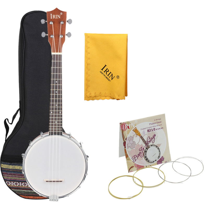 IRIN τετράχορδο μπαντζό, χειροποίητο BJ-605 για εξάσκηση