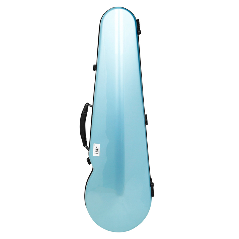 Θήκη βιολιού VB-45 από ανθρακονήματα, εξαιρετικά ελαφριά, με υγραμετρητή και ιμάντα ώμου