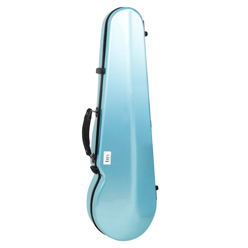 Θήκη βιολιού VB-45 από ανθρακονήματα, εξαιρετικά ελαφριά, με υγραμετρητή και ιμάντα ώμου