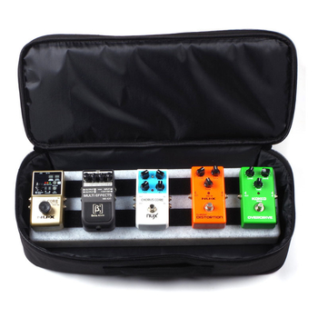 Back Wave Instrumental Music θήκη pedalboard, μονοκόμματη θήκη για πετάλια, φοριέται ως χέρι ή ως σακίδιο, κατάλληλη για εξαρτήματα μουσικών οργάνων