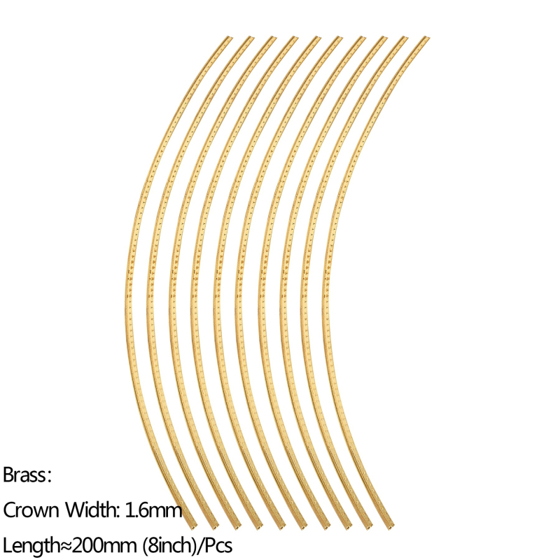 Muspor Guitar Fret Wire — 10-darab, Cupronickel/Brass, tálcás csomagolás, 95 g