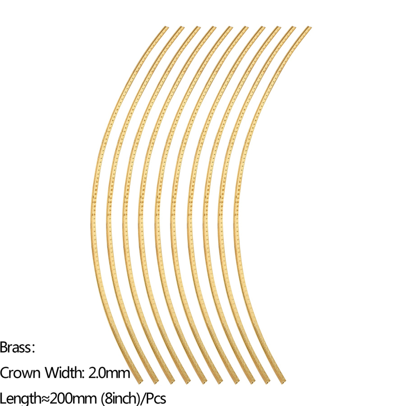 Muspor Guitar Fret Wire — 10-darab, Cupronickel/Brass, tálcás csomagolás, 95 g