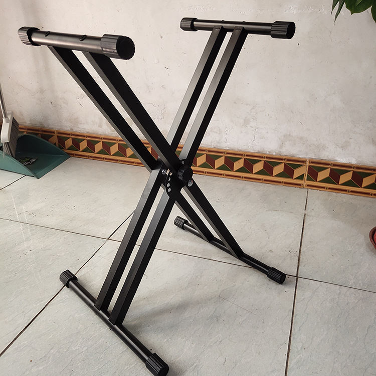 Συρόμενη βάση ηλεκτρονικού οργάνου με μικρές παράλληλες μπάρες, αποσπώμενο στήριγμα τύπου Χ