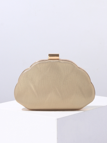 Вечерна PU чанта Xu Fei с форма на черупка, клатч с ключалка, подплата полиестер