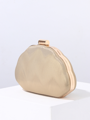 Вечерна PU чанта Xu Fei с форма на черупка, клатч с ключалка, подплата полиестер