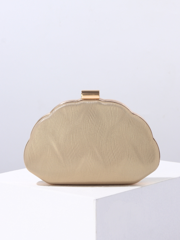 Вечерна PU чанта Xu Fei с форма на черупка, клатч с ключалка, подплата полиестер