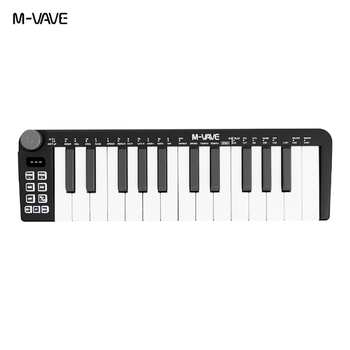M-VAVE SMK-25 MINI MIDI kontroler tipkovnice, prenosivo ABS kućište, 25 tipki