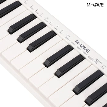 M-VAVE SMK-25 MINI MIDI kontroler tipkovnice, prenosivo ABS kućište, 25 tipki