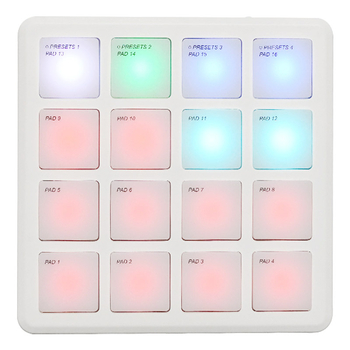 M-VAVE SMC PAD Pocket - Pad Mini MIDI Keyboard Controller, carcasă ABS