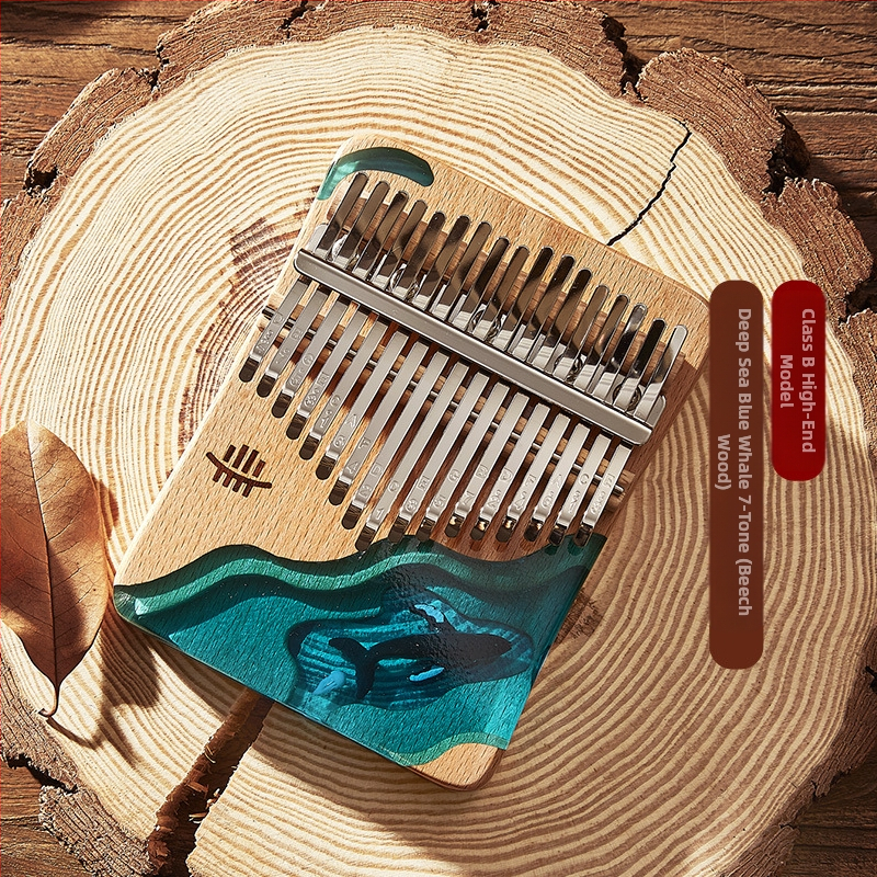 Kalimba με πλάκα 21 τόνων, μοντέλο Hluru Class B υψηλής ποιότητας, επαγγελματική συσκευασία
