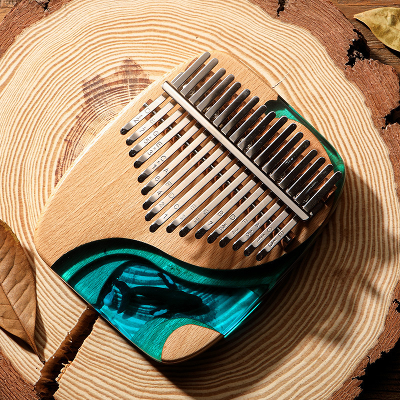 Kalimba με πλάκα 21 τόνων, μοντέλο Hluru Class B υψηλής ποιότητας, επαγγελματική συσκευασία