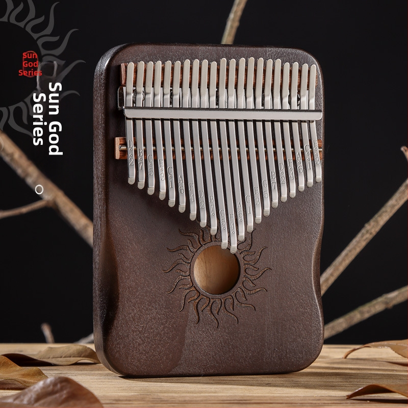 Kalimba Huashu (πιάνο με δάχτυλο) - 17 ήχοι, σφενδάμι, όργανο για αρχάριους
