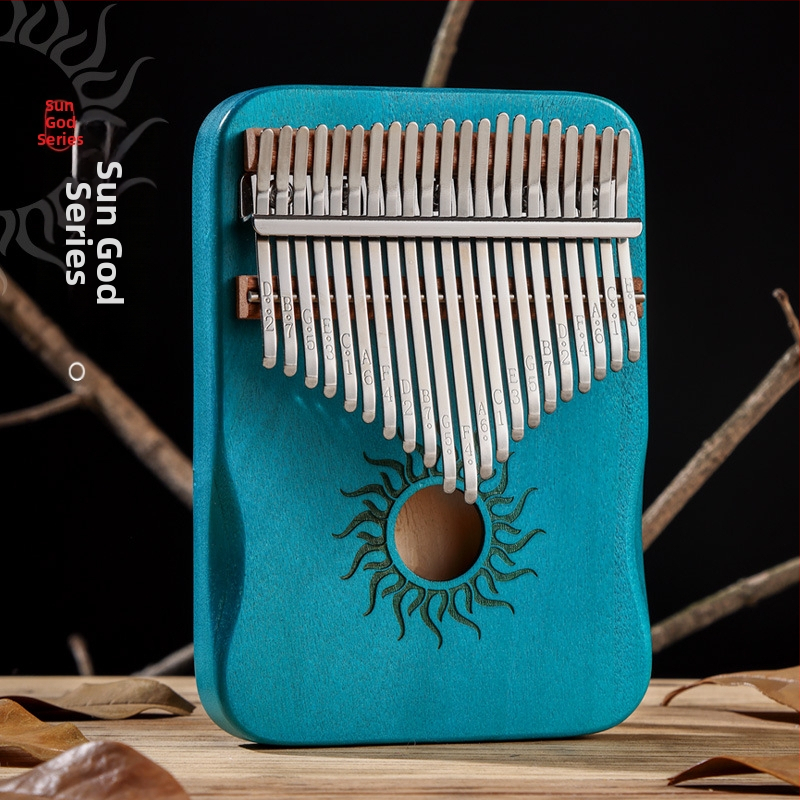 Kalimba Huashu (πιάνο με δάχτυλο) - 17 ήχοι, σφενδάμι, όργανο για αρχάριους