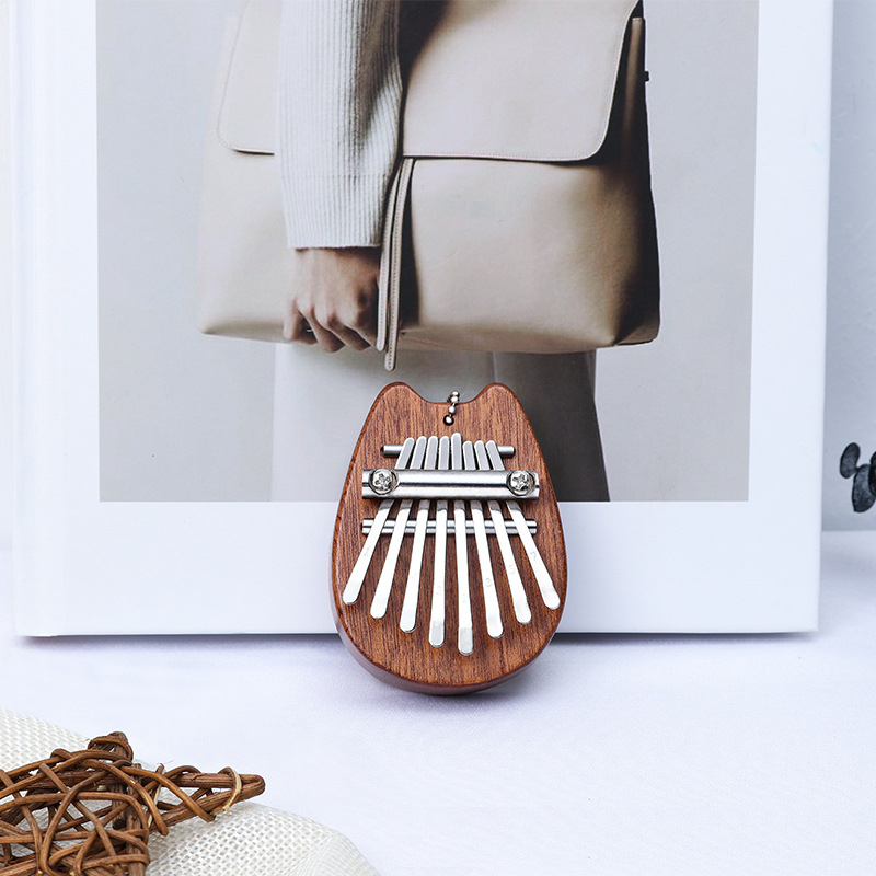Kalimba δακτύλων Mini Wood Totoro από Fish Musical Instrument, μοντέλο Mini Wood Totoro, για μουσικές εκτελέσεις και χορευτικές κινήσεις