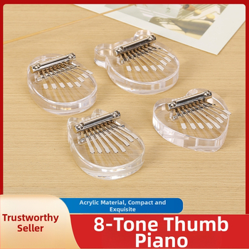 Kalimba Ruzik 816 — συσκευασία: χαρτονένιο κουτί με λουρί και οδηγίες χρήσης; κατάλληλο για μουσικά όργανα (Μάρκα: Ruzik; Μοντέλο: 816; Περιεχόμενα συσκευασίας: χαρτονένιο κουτί, λουρί, οδηγίες; Κατάλληλο: μουσικά όργανα)