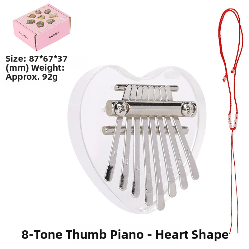 Kalimba Ruzik 816 — συσκευασία: χαρτονένιο κουτί με λουρί και οδηγίες χρήσης; κατάλληλο για μουσικά όργανα (Μάρκα: Ruzik; Μοντέλο: 816; Περιεχόμενα συσκευασίας: χαρτονένιο κουτί, λουρί, οδηγίες; Κατάλληλο: μουσικά όργανα)