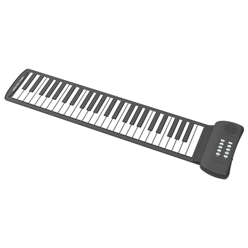 Пиано PM49 — 49 клавиши, силиконов корпус, портативно за начинаещи