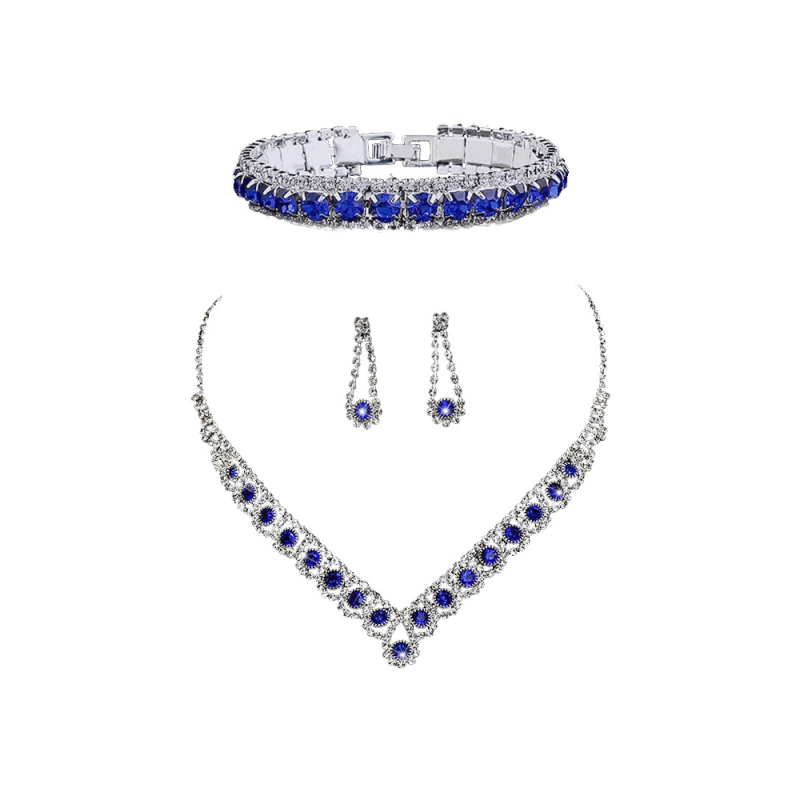 Комплект булчински бижута и клъч | Нейлонова чанта за подмишницата, форма възглавница, затваряне с капак, Shu Shan