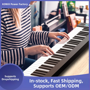 PJ61Z 61 клавиша електронно пиано с двойно Bluetooth — преносимо за деца и възрастни, за начинаещи и напреднали