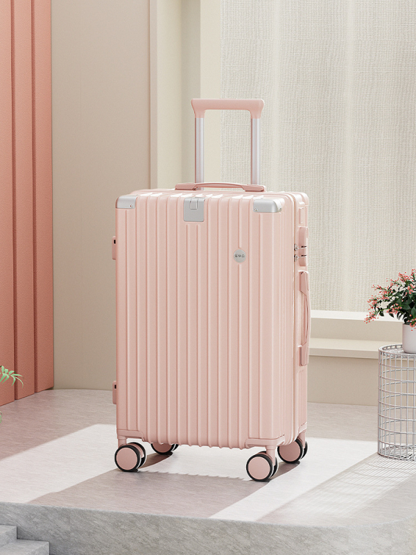 2 részes utazótáskakészlet ABS+PC-ből, USB-porttal, vízálló és antibakteriális, 360° görgők, zipzáras nyitás, jelszavas zár, 4 kg