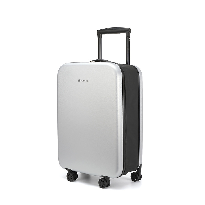 Valiză PC pliabilă cu roți (Material PC; Închidere cu fermoar; Încuietoare TSA cu combinație; Roți universale; Greutate 2,22 kg)