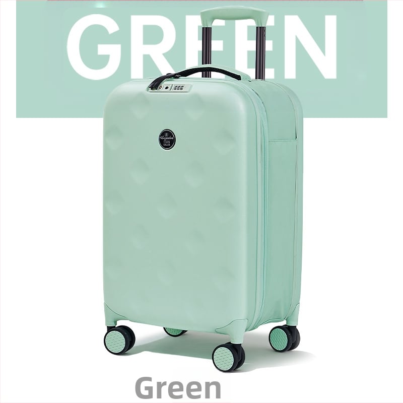 Valiză PC pliabilă cu roți (Material PC; Închidere cu fermoar; Încuietoare TSA cu combinație; Roți universale; Greutate 2,22 kg)