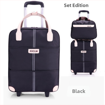 Τσάντα τροχήλατη από Oxford ύφασμα, NX01, μάρκα hiho, χωρητικότητα κάτω από 20L, στυλ επιχειρηματικών μετακινήσεων