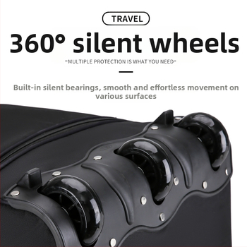 Trail αδιάβροχη ελαφριά τσάντα ταξιδιού με ρόδες – Oxford ύφασμα, unisex, αστικός μινιμαλισμός