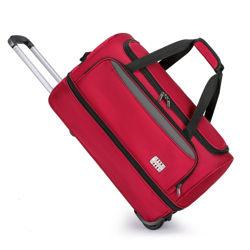 Trail vízálló könnyű gurulós utazótáska – Oxford anyag, uniszex, városi egyszerű stílus