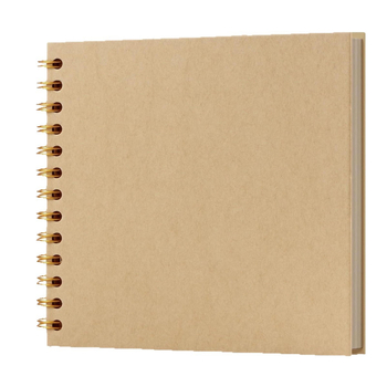 Moko scrapbook nuotraukų albumas – spiralinio įrišimo, vestuvėms ir kūdikiams prisiminimai, 40 puslapių, 100 g/m² popieriaus