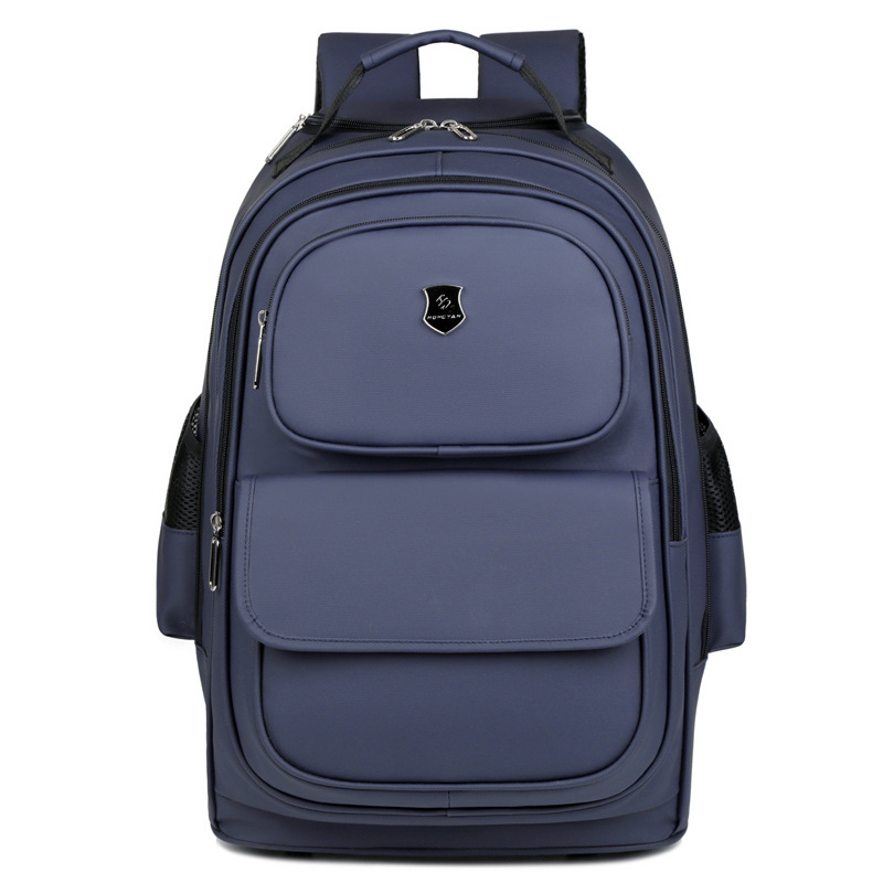 Rucsac de călătorie din PU, capacitate 20–35 L, compatibil cu laptop de 15 inchi, curele cu pernă de aer, căptușeală din poliester