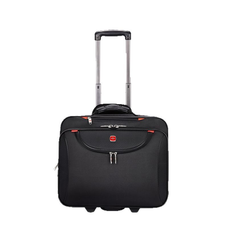 Multifunkcionális gurulós utazótáska Oxford anyagból, vízálló, cipzáras nyitás, modell 888#, üzleti utazásokhoz