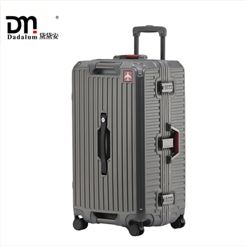 Fejlett nagy kapacitású poggyász alumíniumvázszerkezettel, USB töltés, PC héj – Diane TSA-jelszavas záras utazótáska, 4,8 kg