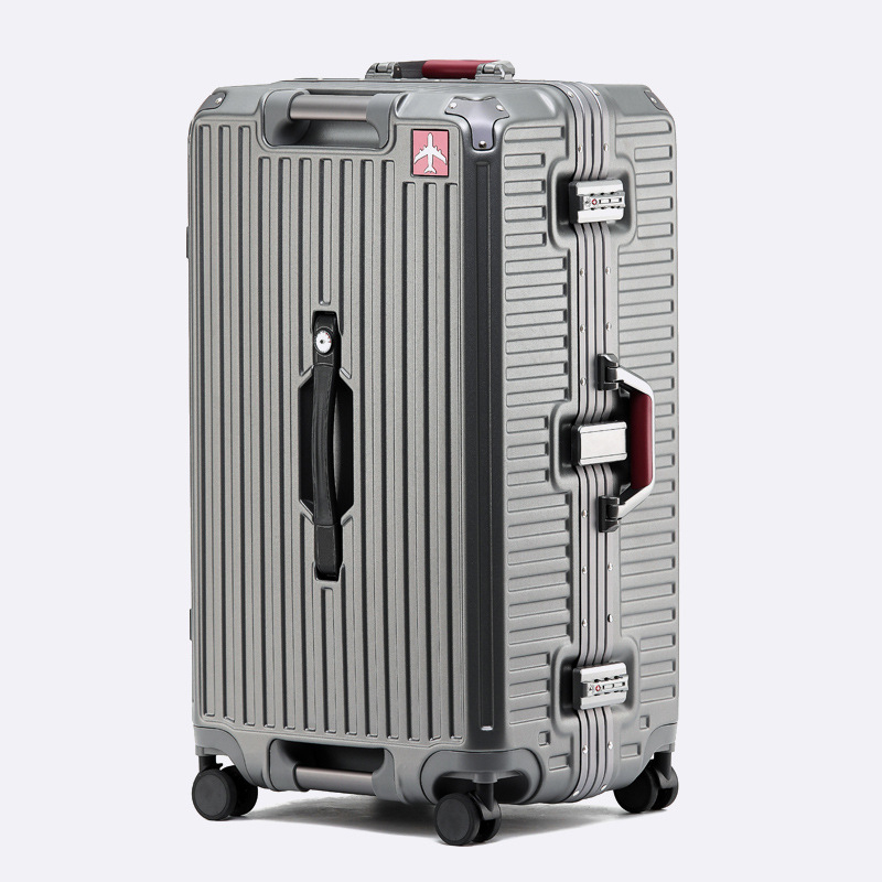 Fejlett nagy kapacitású poggyász alumíniumvázszerkezettel, USB töltés, PC héj – Diane TSA-jelszavas záras utazótáska, 4,8 kg