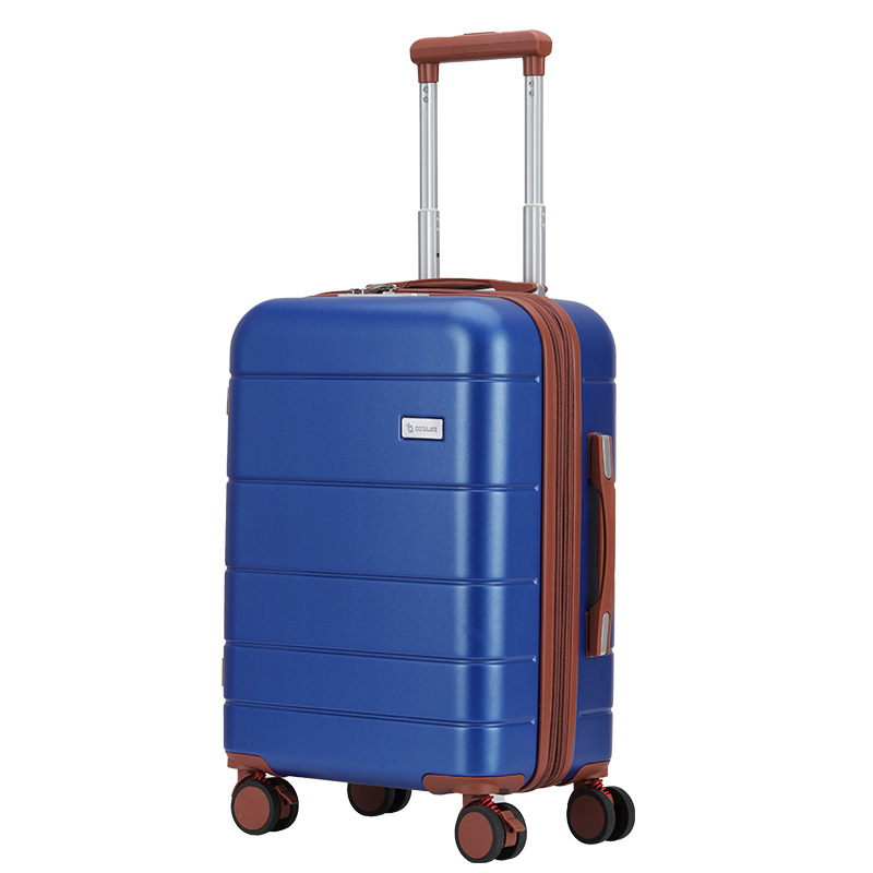 Valiză de mari capacitate ABS-PC, blocare TSA cu cod, roți universale, separare uscat-umed, suport pentru telefon, extensie