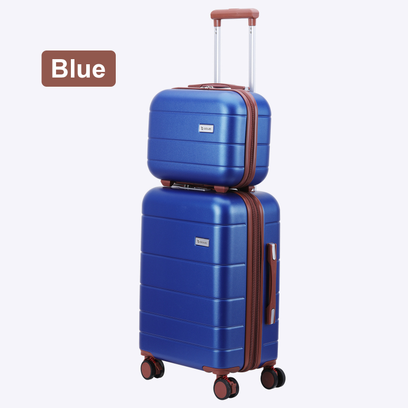 Valiză de mari capacitate ABS-PC, blocare TSA cu cod, roți universale, separare uscat-umed, suport pentru telefon, extensie