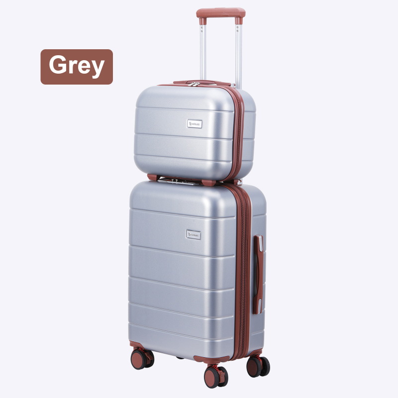 Valiză de mari capacitate ABS-PC, blocare TSA cu cod, roți universale, separare uscat-umed, suport pentru telefon, extensie